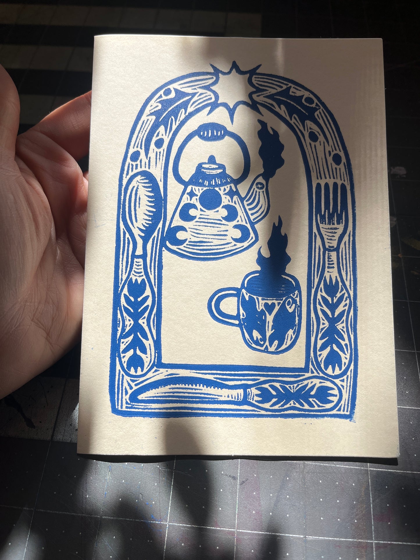 Cozy Kitchen Greeting Card