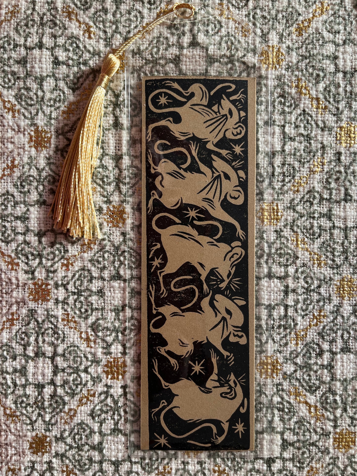 Five Dancing Mice Bookmark