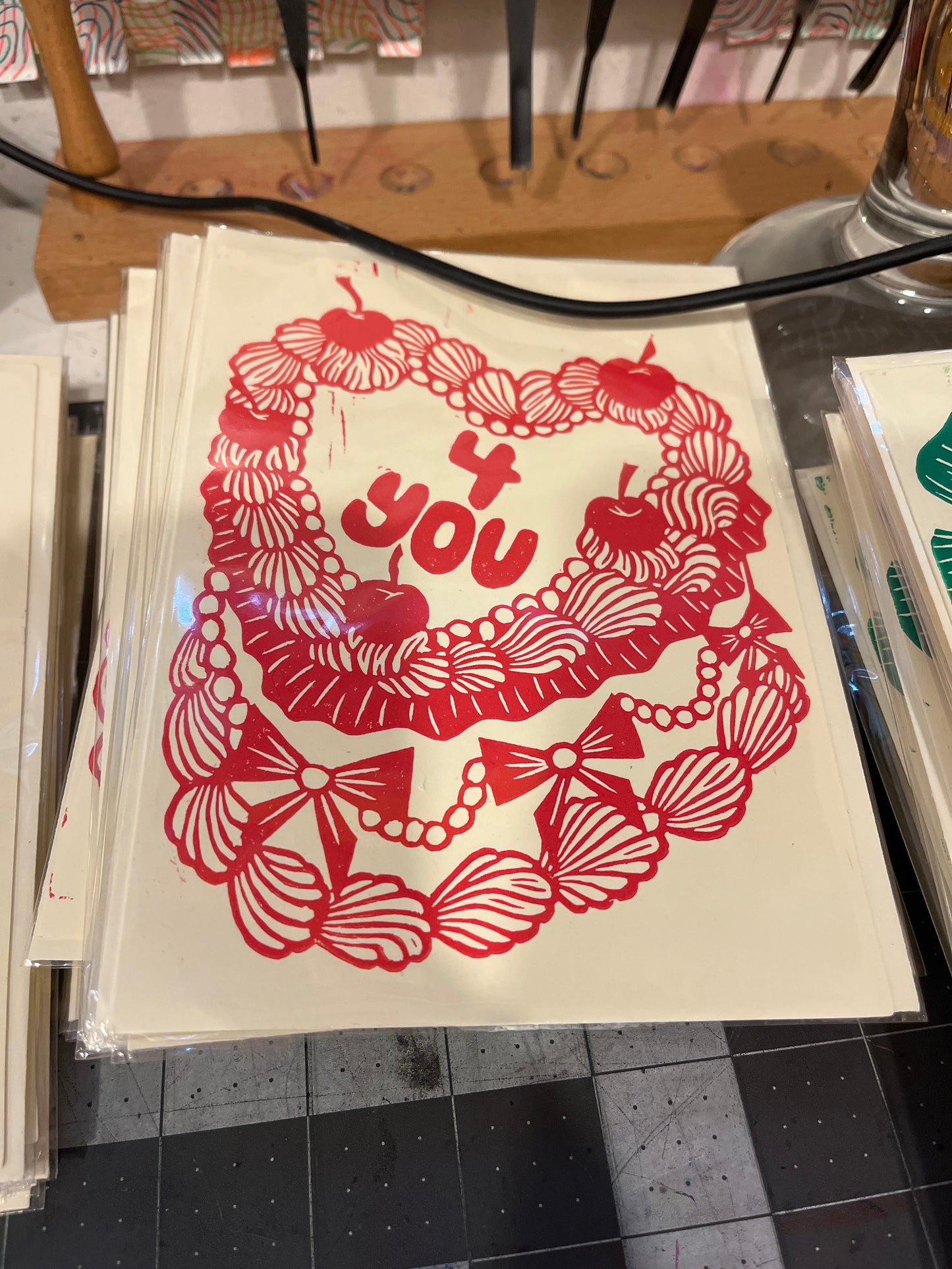 Kitschy Cake Greeting Card