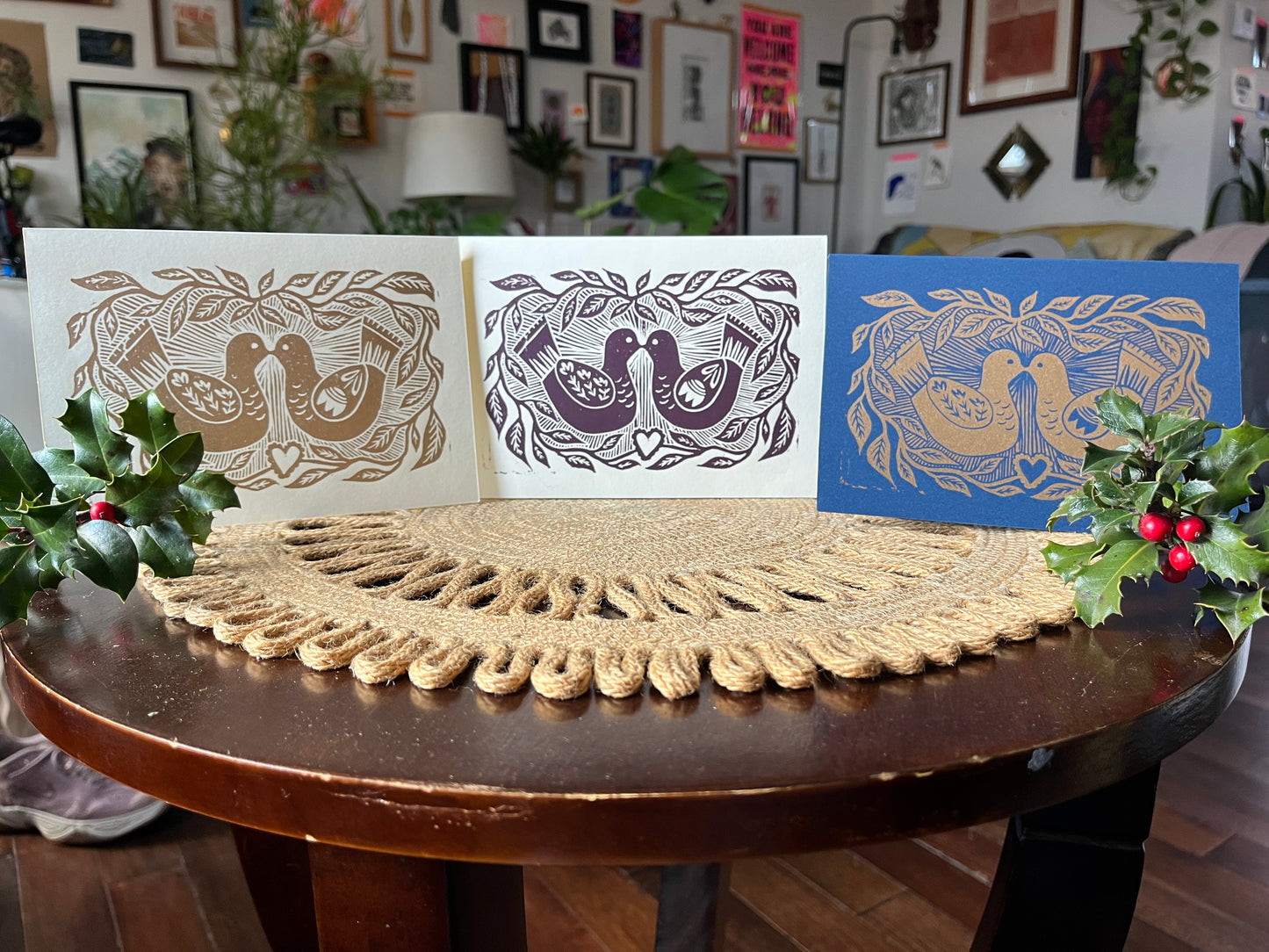 Love Doves Greeting Card