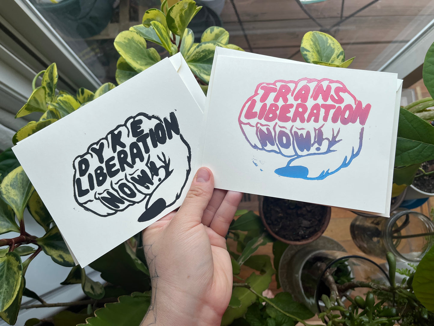 Dyke Liberation Now! Card