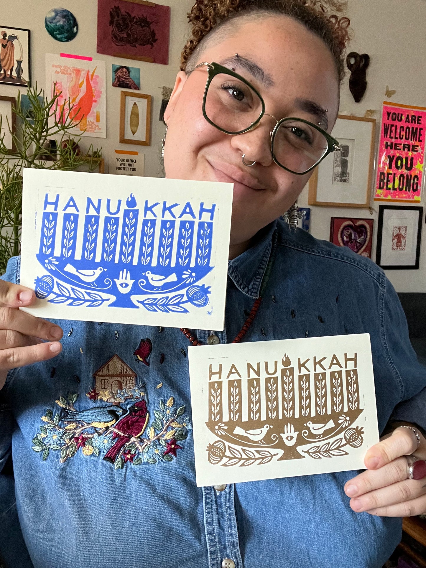 Hanukkah Greeting Card