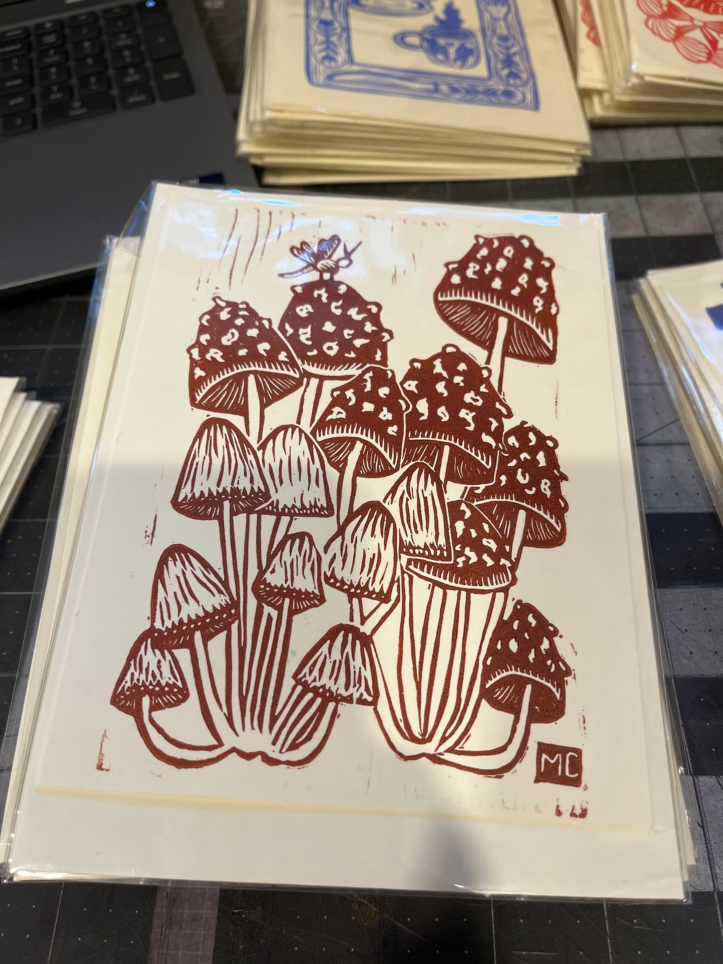 Mushroom Greeting Card