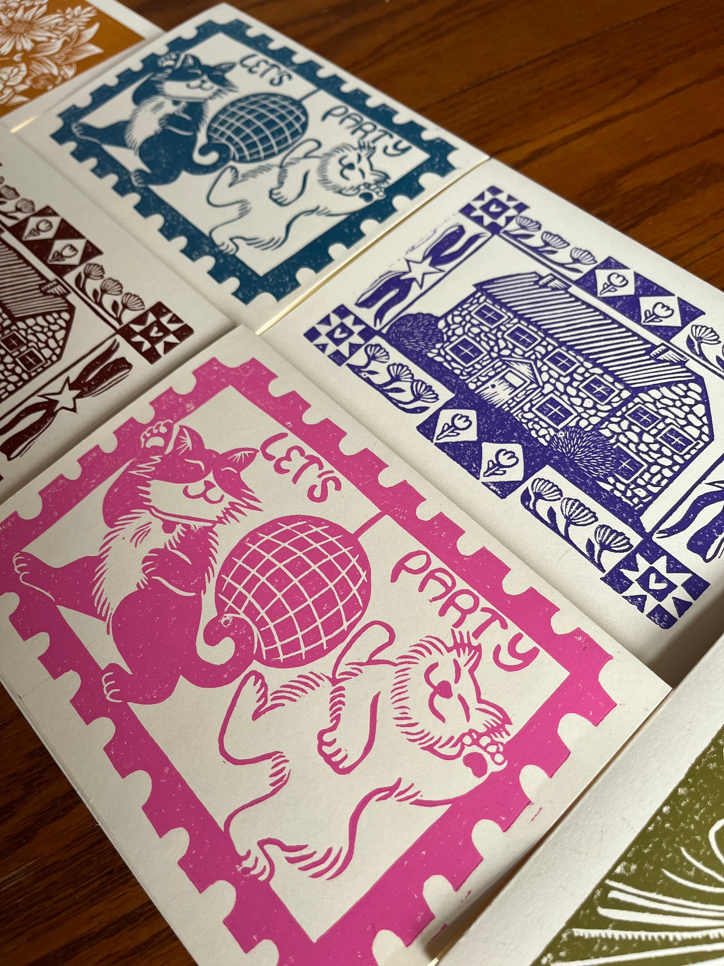 Quilt House Card