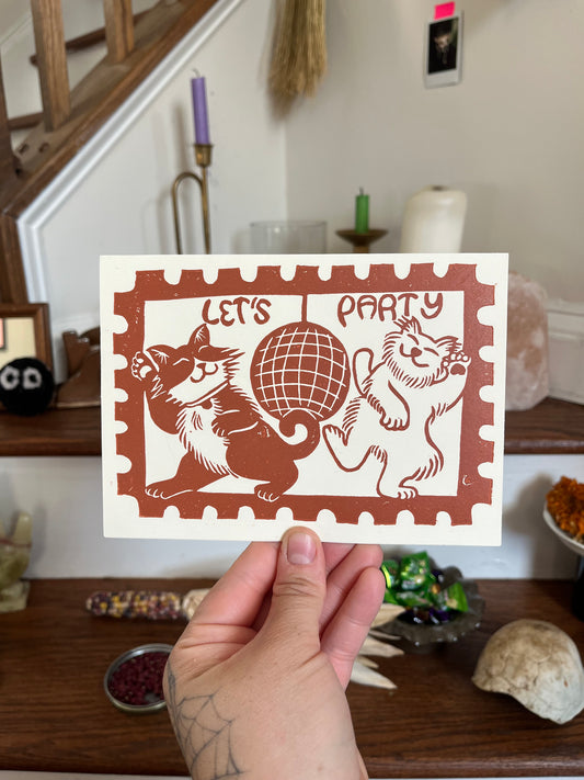 Let’s Party Greeting Card