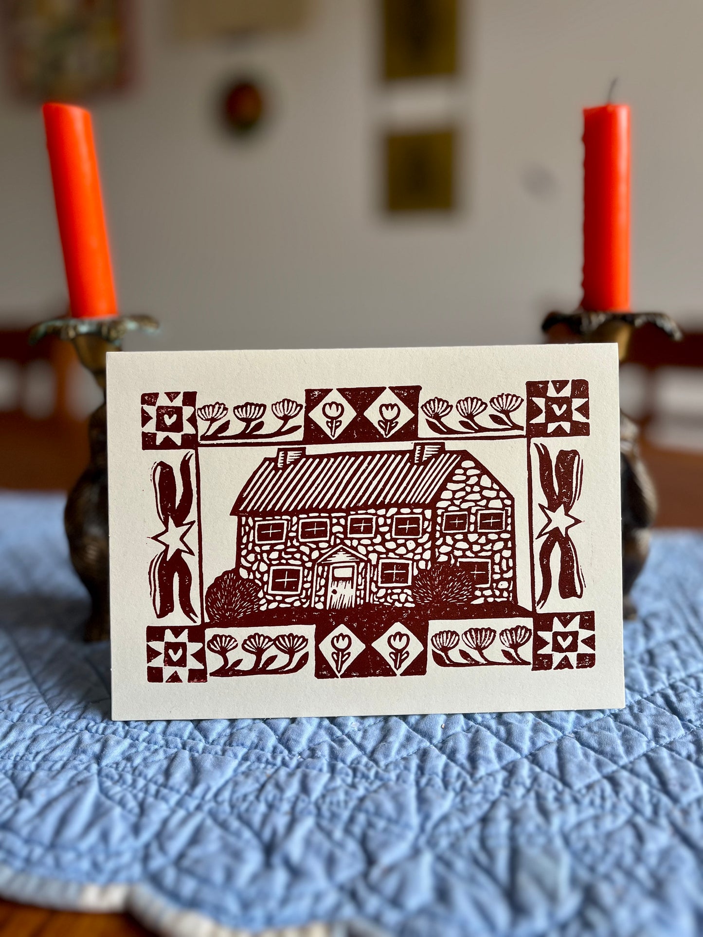 Quilt House Card
