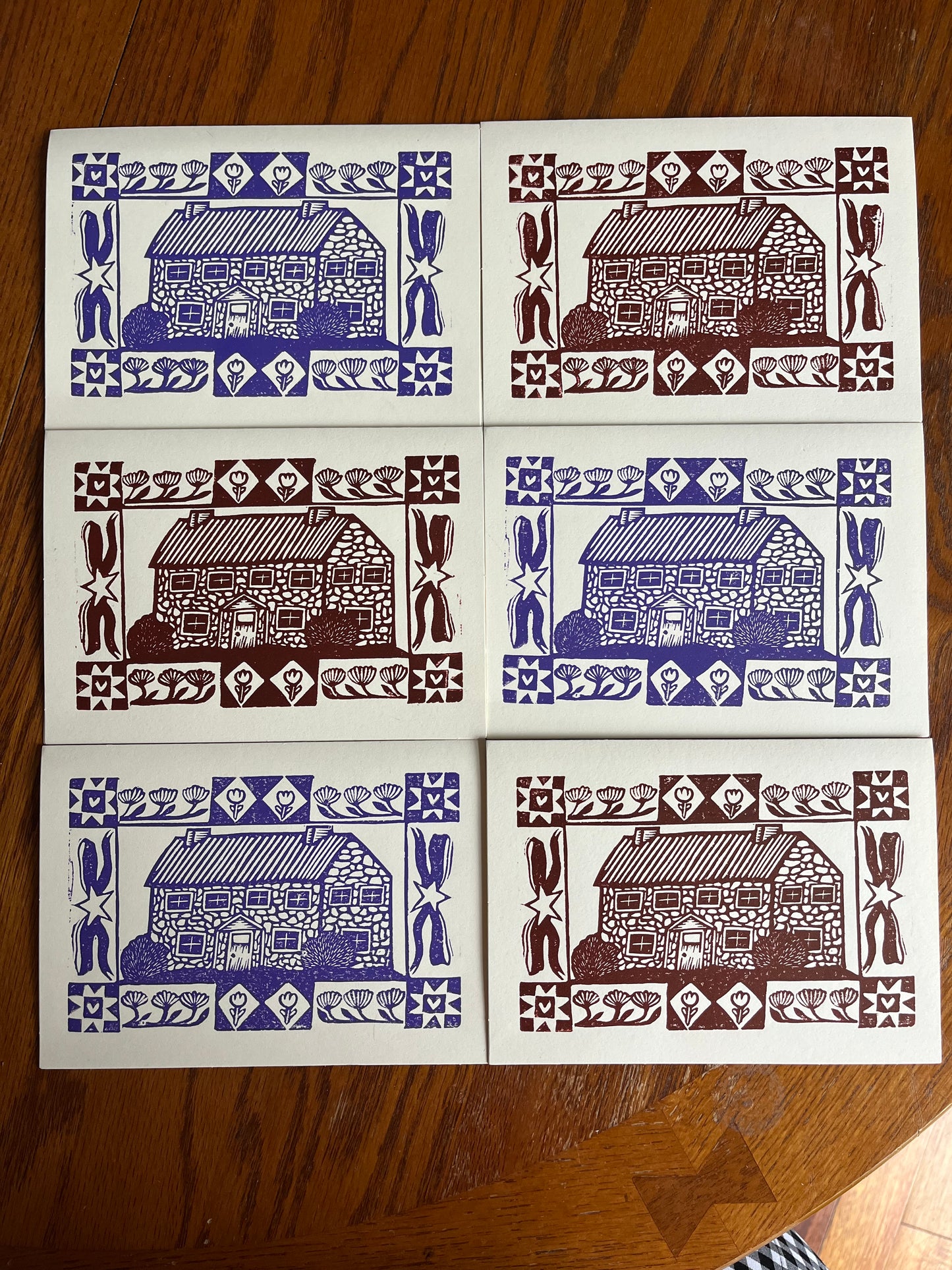 Quilt House Card