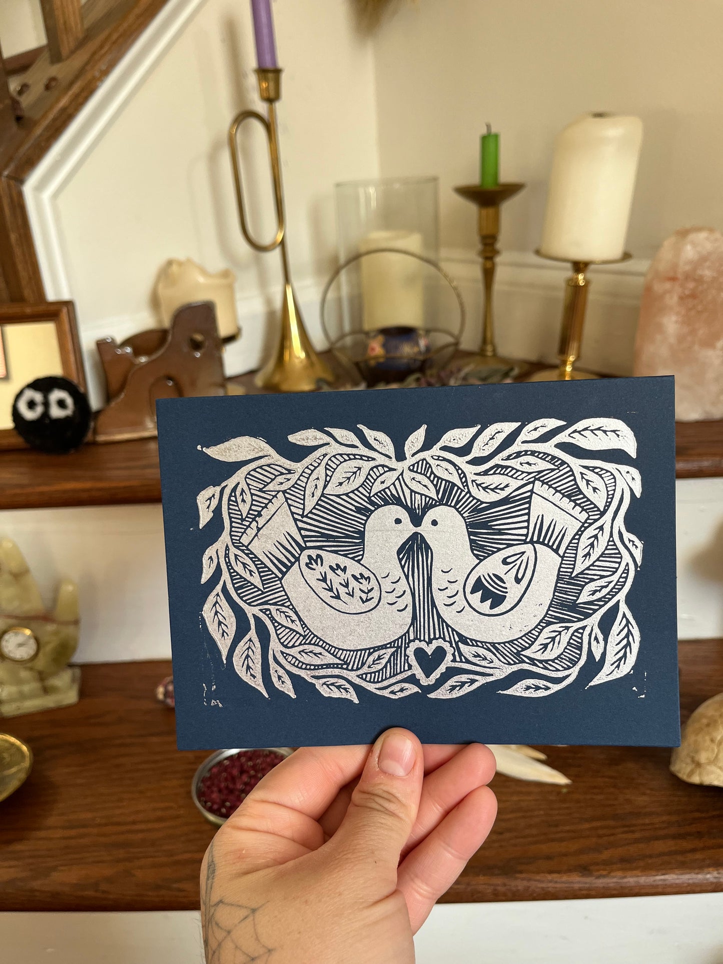 Love Doves Greeting Card