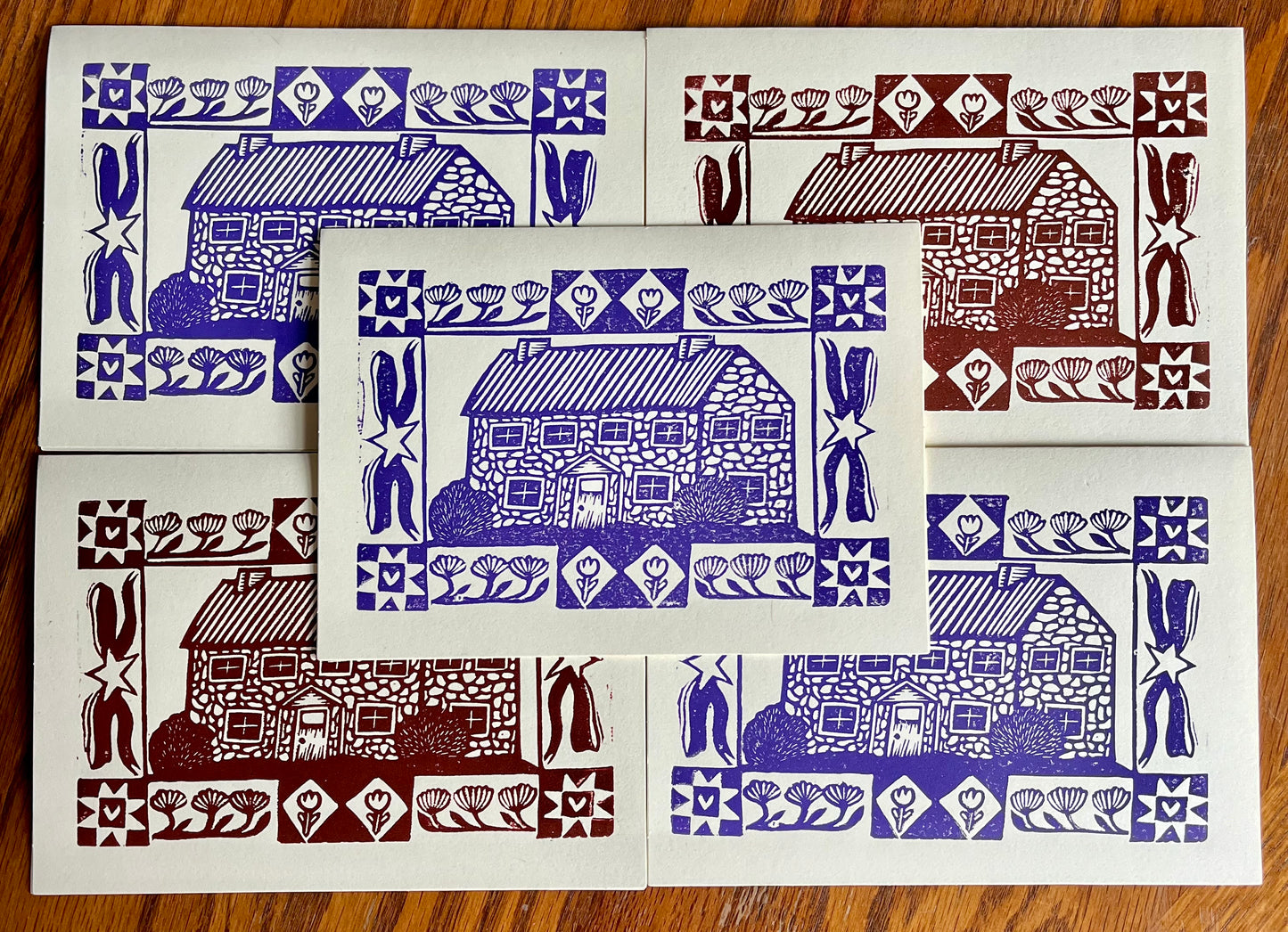 Quilt House Card