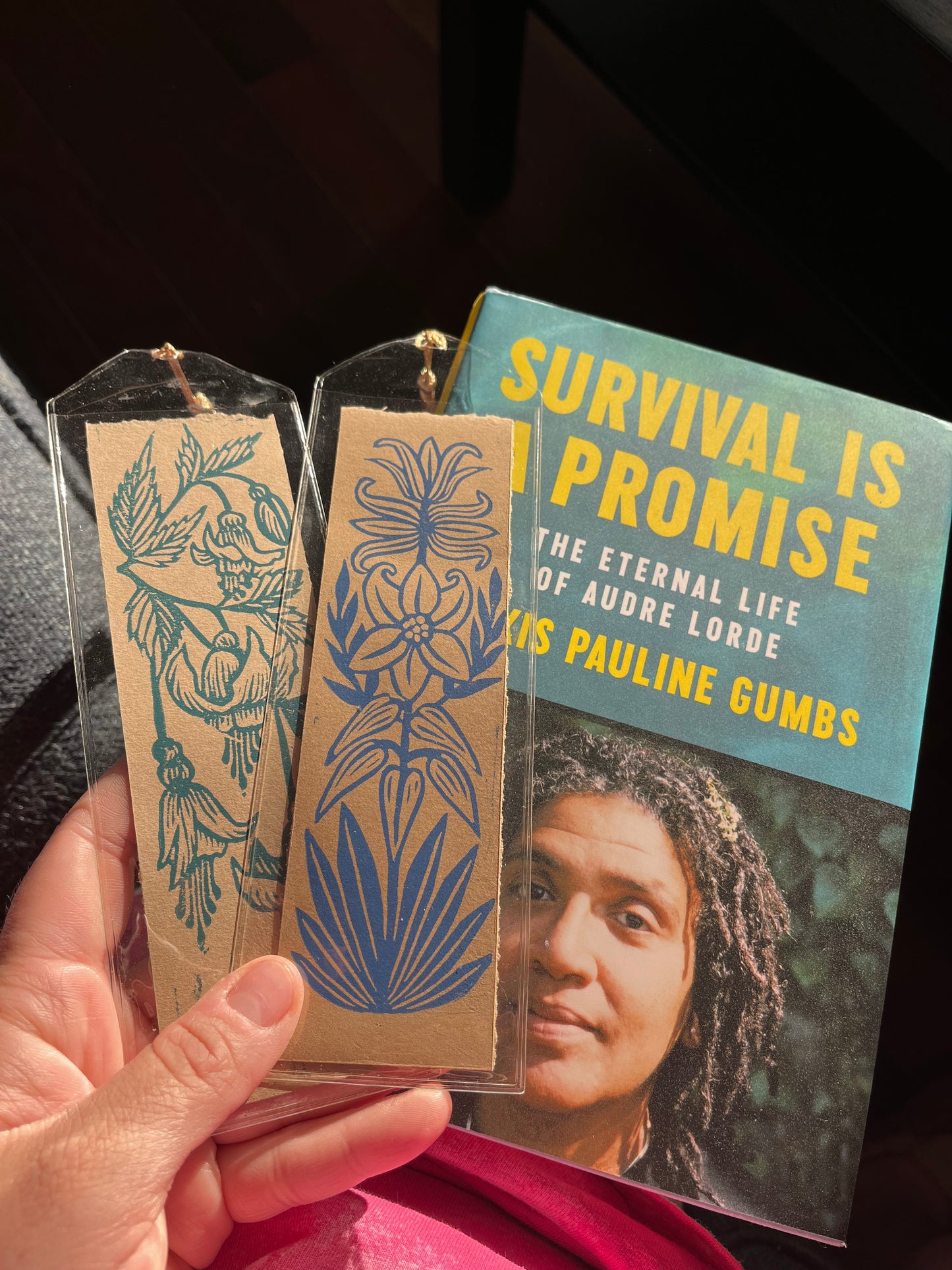 Fuchsia Flower Bookmark