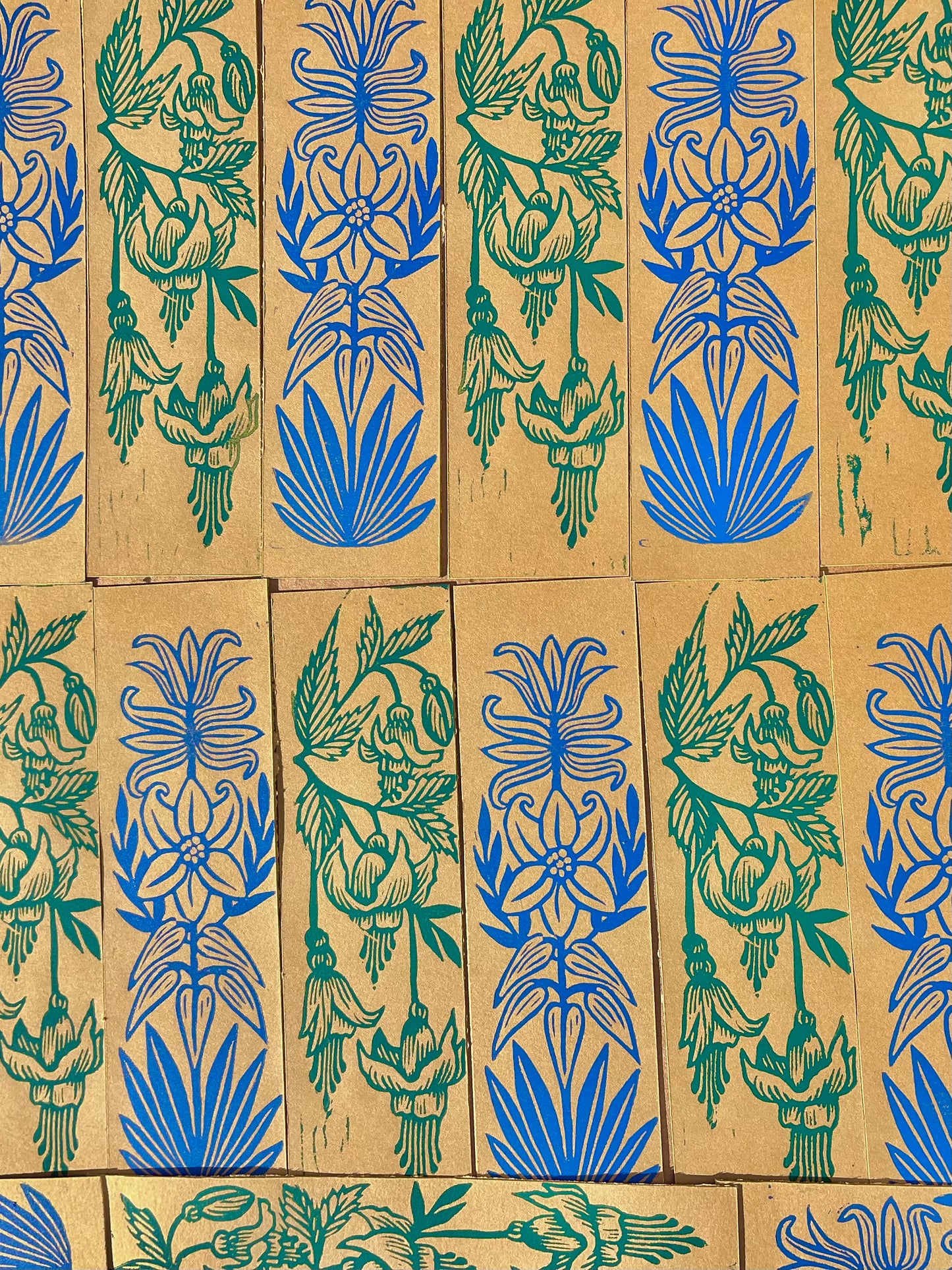 Fuchsia Flower Bookmark