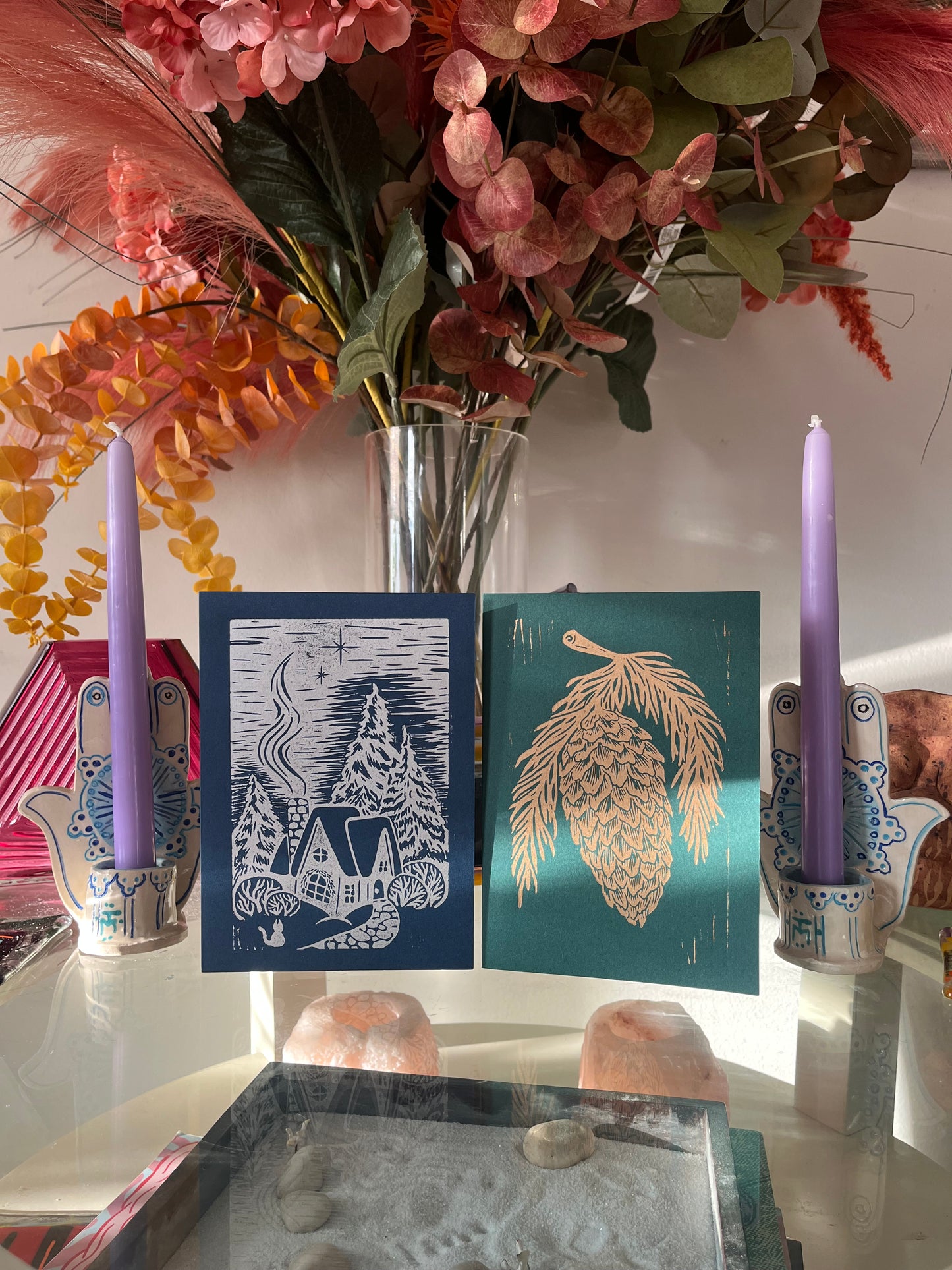 Spruce Cone Greeting Card
