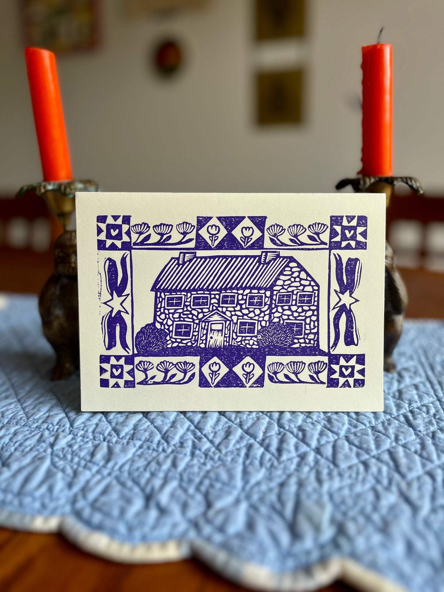Quilt House Card