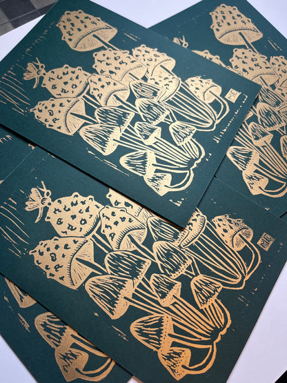 Mushroom Greeting Card