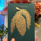 Spruce Cone Greeting Card