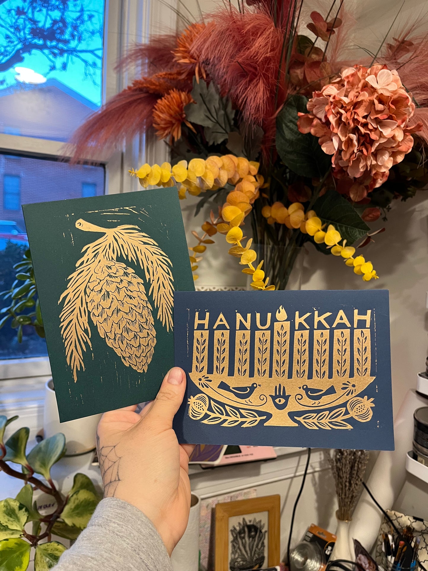 Hanukkah Greeting Card