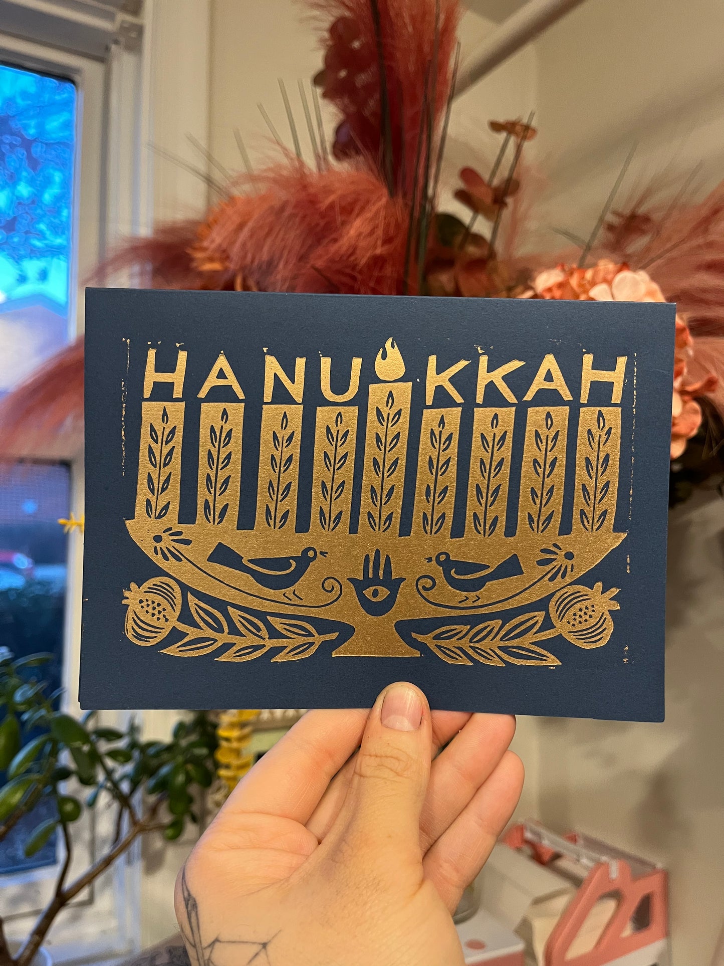 Hanukkah Greeting Card