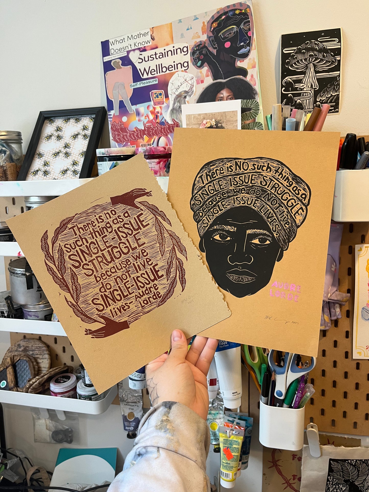 Audre Lorde quote head